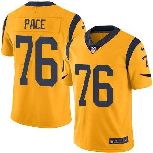 Nike Men & Women & Youth Rams 76 Orlando Pace Yellow Limited Color Rush Jersey,We sell and wholesale Nike Men & Women & Youth Rams 76 Orlando Pace Yellow Limited Color Rush Jersey on line form chian!